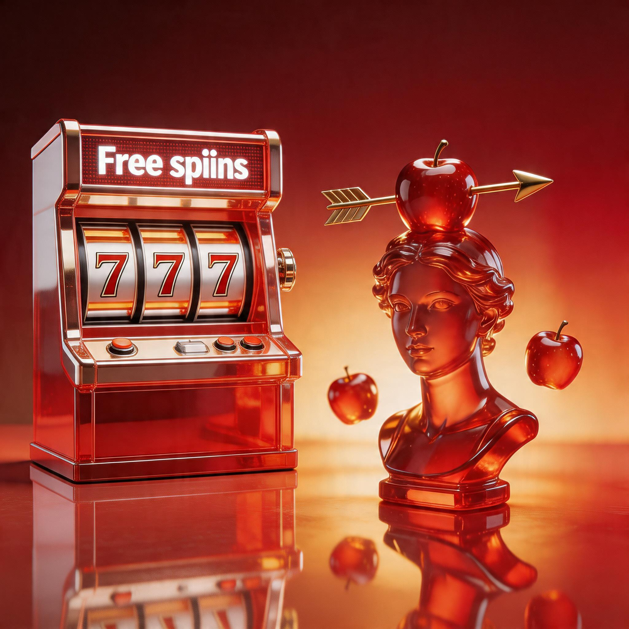 Fiery Play Casino Futuristisches Hintergrundbild